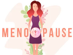 Woman With Menopause Wallpaper
