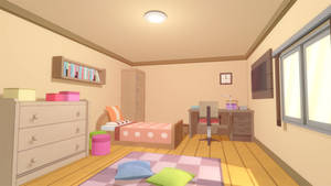 Wonderful Anime Room Wallpaper