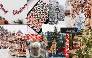 Wonderful Christmas Collage Wallpaper