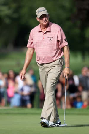 Woody Austin Pacing In The Field Wallpaper