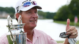 Woody Austin Smiling Wallpaper