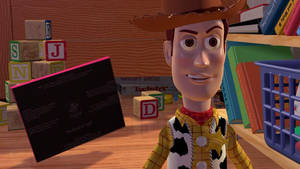 Woody By The Bed Wallpaper