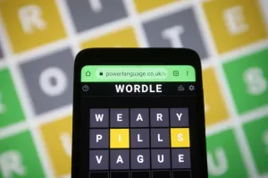 Wordle Gameplay Screenshot Wallpaper
