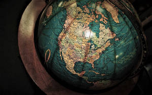 World Globe Hd Desktop Wallpaper