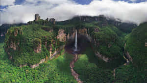 World Heritage Site Angel Falls Wallpaper