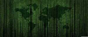 World In Green Matrix Wallpaper