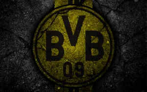 Worn Out Borussia Dortmund Logo Wallpaper
