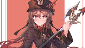 Worried Hu Tao Pfp Wallpaper