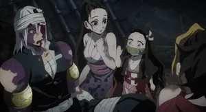 Wounded Tengen Kimetsu No Yaiba Hashira Wallpaper