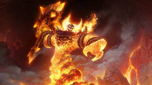 Wow Classic Fire Elemental Wallpaper