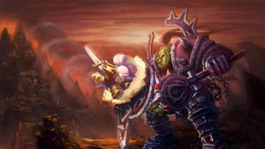 Wow Classic Orc Wallpaper