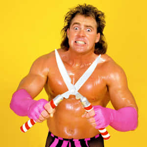 Wrestler Brutus Beefcake In His Prime Wallpaper