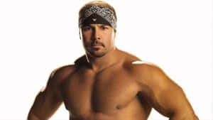 Wrestler Chavo Guererro Jr With Bandana Portrait Wallpaper