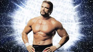 Wrestler_with_ Sparkling_ Background Wallpaper