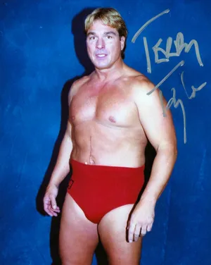 Wrestlerin Red Trunks Wallpaper