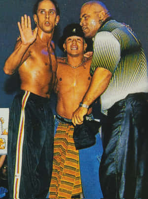 Wrestlers_ Backstage_ Moment Wallpaper