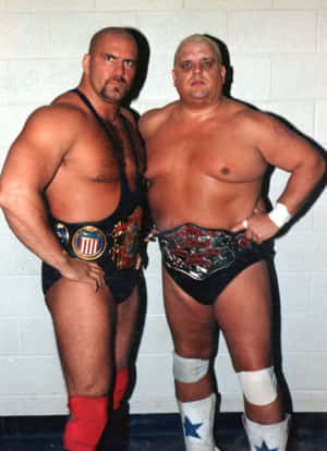 Wrestling Legends Nikita Koloff And Dusty Rhodes Wallpaper