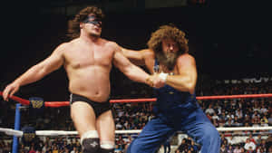 Wrestling Match Intensity Hillbilly Jim Wallpaper