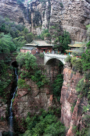 Wudang Mountains Of China Wallpaper