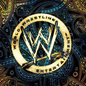 Wwe Blue Gold Art Wallpaper