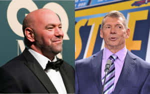 Wwe Chairman Vince Mcmahon And Ufc President Wallpaper