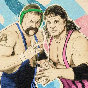 Wwe Legends Rick Steiner And Scott Steiner In Action Wallpaper