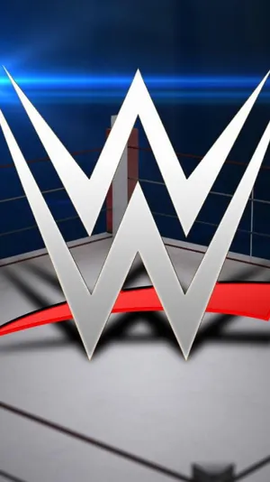 Wwe Logo On A Stylish Background Wallpaper
