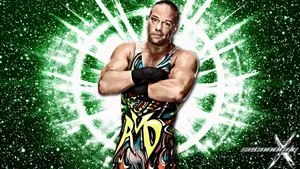 Wwe Star Rob Van Dam Graphic Art Wallpaper