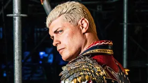 Wwe Wrestler Cody Rhodes Side View Wallpaper