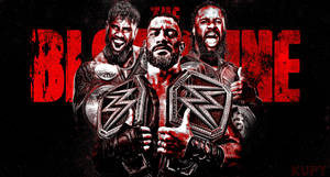 Wwe Wrestlers Red Art Wallpaper