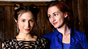 Wynonna Earp Waverly With Nicole Wallpaper