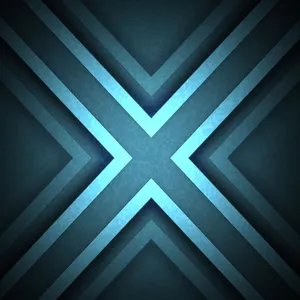 X Metal Cool Pattern Wallpaper