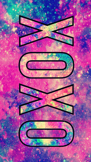 Xoxo Girly Galaxy Wallpaper