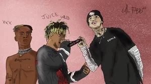 Xxxtentacion And Juice Wrld 1690 X 950 Wallpaper