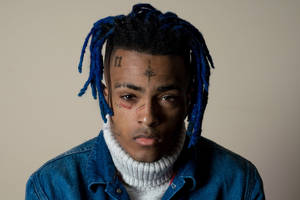 Xxxtentacion Male Face Wallpaper