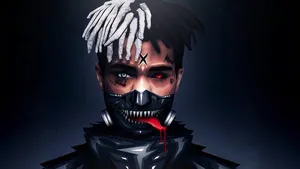 Xxxtentacion's Laptop - A Reminder Of An Influential Artist Ten Years Later Wallpaper