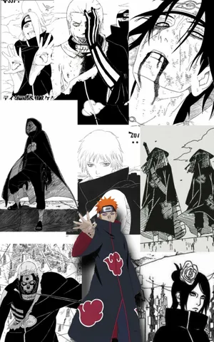Yahiko Akatsuki Phone Fanart Wallpaper