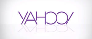 Yahoo Minimalist Reflection Wallpaper