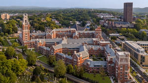 Yale University Overhead Shot Wallpaper