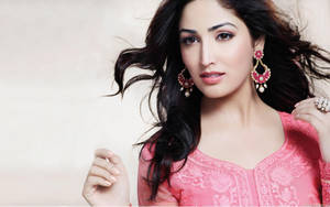 Yami Gautam Pink Wallpaper