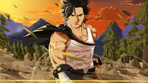 Yami Sukehiro, The Leader Of The Black Bulls. Wallpaper