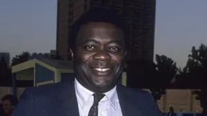 Yaphet Kotto In A Blue Suit Wallpaper