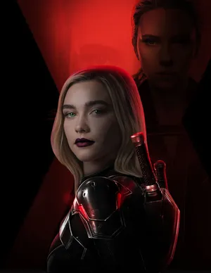 Yelena Belova Black Widow Poster Wallpaper