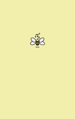 Yellow Aesthetic Phone Bee Wallpaper