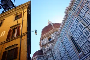 Yellow Building With Sharp Edge Wallpaper