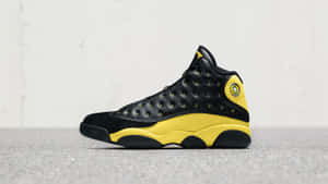 Yellow Jordan School Duck Logo Wallpaper