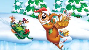 Yogi Bear Christmas Picnic Wallpaper