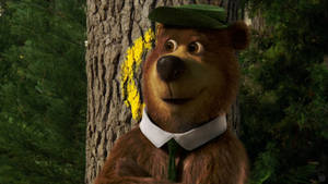 Yogi Bear On Bullseye Wallpaper