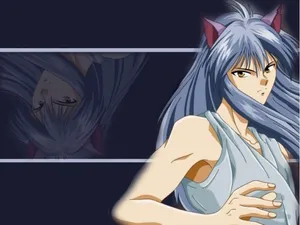 Yoko Kurama White-haired Fox Wallpaper