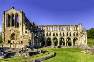 Yorkshire Rievaulx Abbey Wallpaper